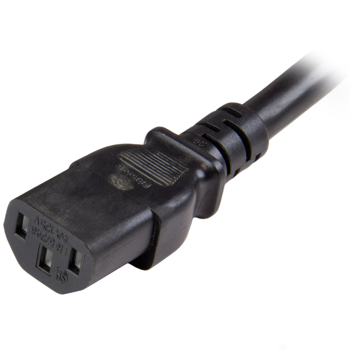 StarTech.com Cable C13 a C20 de 91cm para Alimentación de Ordenador Cable Negro Hembra Hembra 0,9 m
