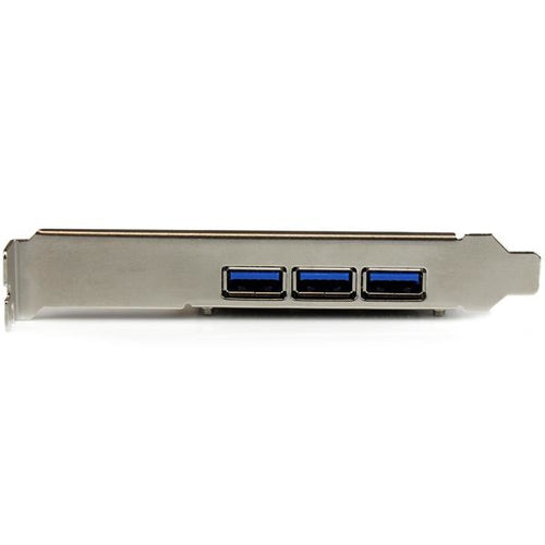 StarTech.com Tarjeta PCI Express con 4 Puertos USB 3.0 Tarjetas y adaptadores de interfaz PCIe USB 3.2 Gen 1 (3.1 Gen 1)