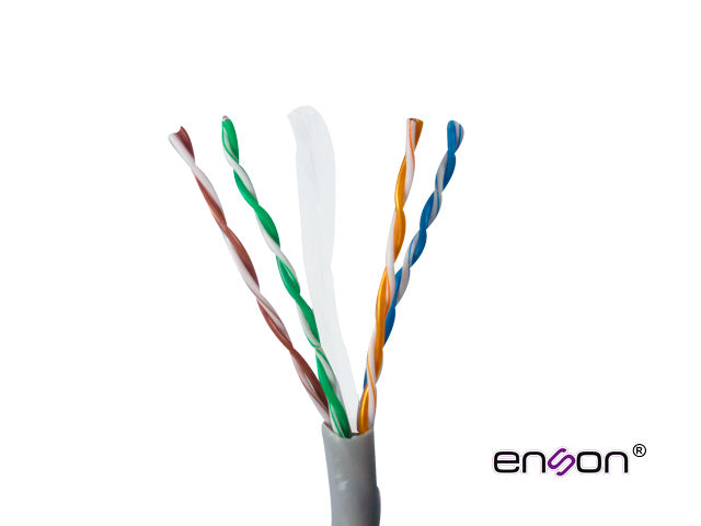 Enson 305m UTP Cat6 cable de red Gris U/UTP (UTP), 12261G305 | Cables de red
