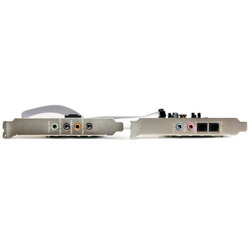 StarTech.com Tarjeta de sonido PCI Express con sonido envolvente de 7.1 canales 24bit 192 kHz Tarjetas de audio Si 7.1 c