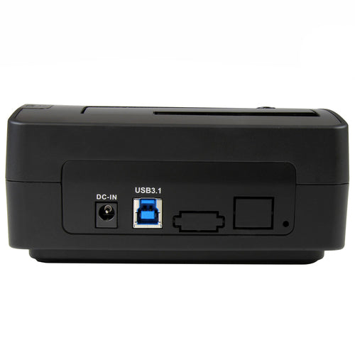 StarTech.com Docking Station USB 3.1 (10Gbps) a SATA III de 1 Bahía para Discos Duros y SSD de 2,5/3,5" - Base con