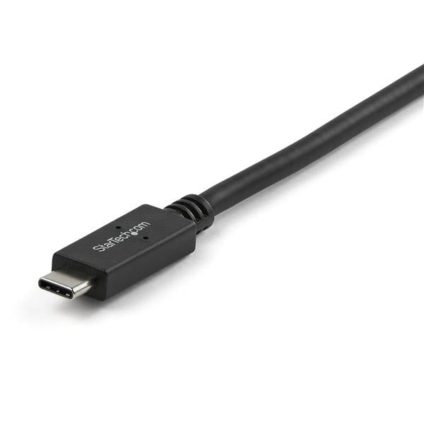 StarTech.com Cable de Carga y Sincronización USB-A a USB-C de 1m - Cable USB de 10Gbps - Cable de Datos USB-A a USB Tipo C - M/M - Negro