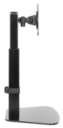 Manhattan Soporte de sobremesa para TV/monitores (Articulado de gas), inclinación/giro/rotación/altura, pantallas de 10"