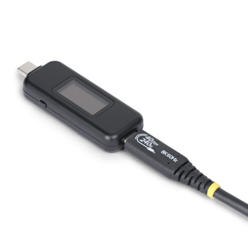 StarTech.com USBC-PWRTESTER Comprobadores de suministro de energía Amperaje, Tensión, Vataje 4.5V-50V 0 - 40 °C