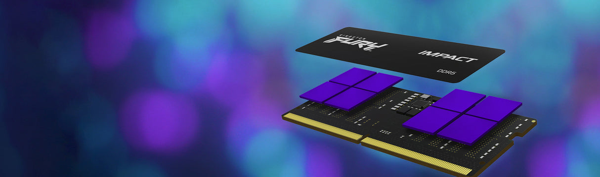 Kingston Technology 32 GB 4800 MT/s DDR5 CL38 SODIMM FURY Impact Memoria RAM Si 38 32 GB 1 x 32 GB