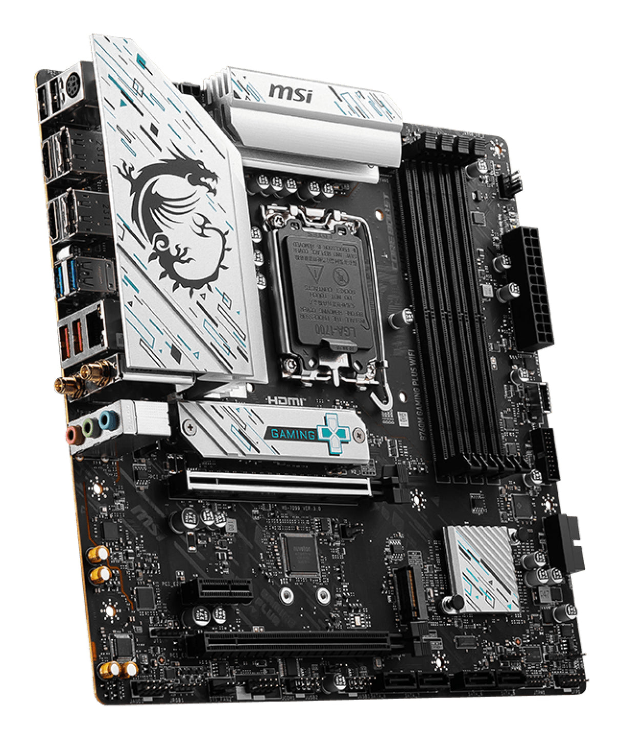 MSI B760M GAMING PLUS WIFI placas base Intel LGA 1700 1 LGA 1700