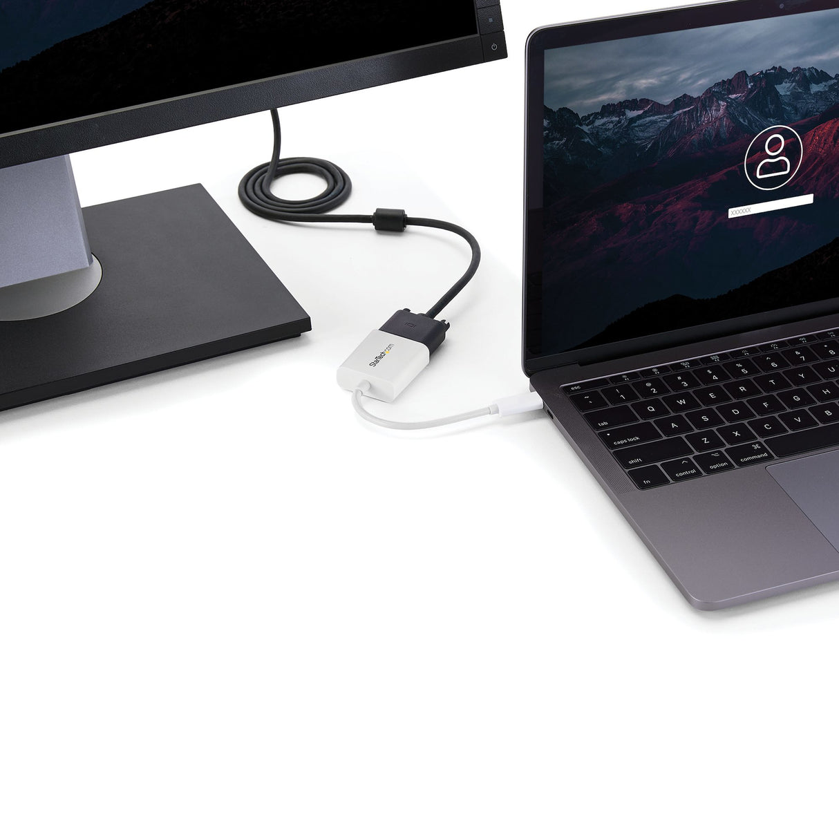 StarTech.com Adaptador USB-C a VGA - Blanco Adaptadores gráficos USB 3.2 Gen 1 (3.1 Gen 1) No Blanco