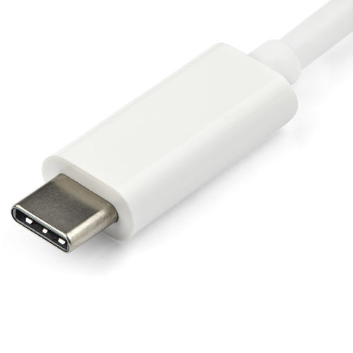 StarTech.com Adaptador USB-C a VGA - Blanco Adaptadores gráficos USB 3.2 Gen 1 (3.1 Gen 1) No Blanco