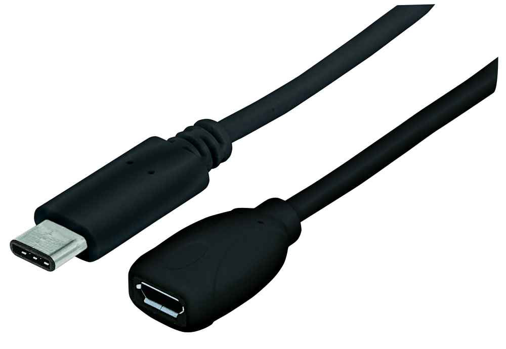 Manhattan Cable de Alta Velocidad USB C a micro-B H