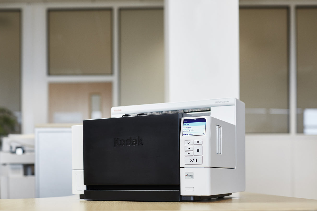 Kodak ScanMate i940 Escáner con alimentador automático de documentos (ADF) 600 x 600 DPI A4 Negro, Gris