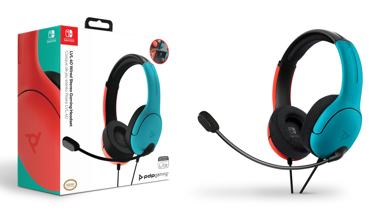 PDP LVL40 Auriculares y Cascos Auriculares Diadema Alámbrico