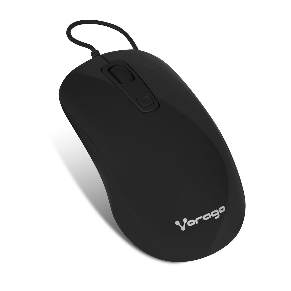Mouse óptico Vorago MO-102, USB 2.0, 1200 DPI, 3 Botones, Negro