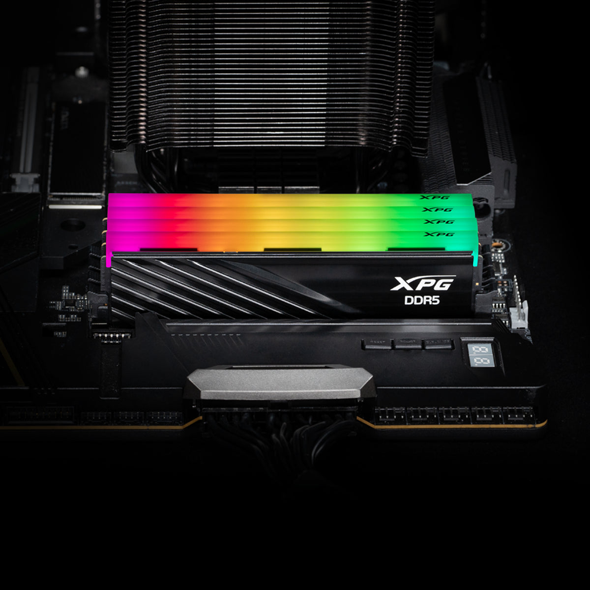 RAM ADATA XPG DDR5 LANCER BLADE 32GB 6000 MTS, DISIPADOR NEGRO RGB, PARA AMD E INTEL