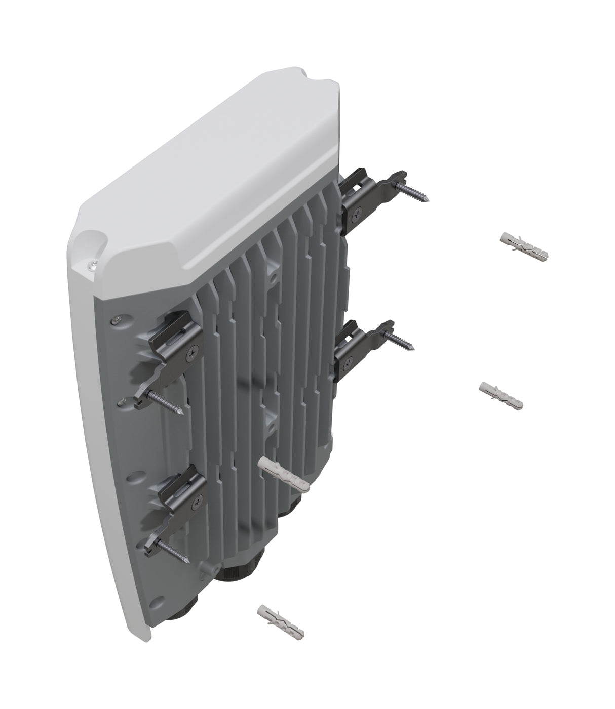 CRS504-4XQ-OUT, Switch exteriores CPU 650MHz, 128MB RAM, 1 Eth 10/100, 4 QSFP28 100G, CD jack y 802.3bt PoE-in, RouterOS