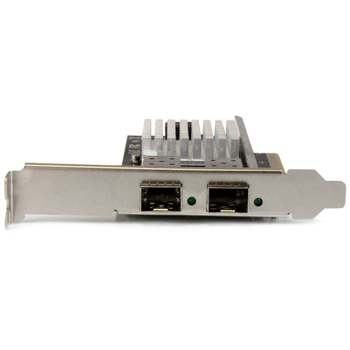 StarTech.com Tarjeta PCI Express de Red de Fibra de 10GB con 2 Puertos de SFP+ Abiertos Tarjetas de red Alámbrico PCI Ex
