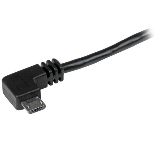 StarTech.com Cable de 2m Micro USB con conector acodado a la derecha Cables USB USB 2.0 USB A 2 m