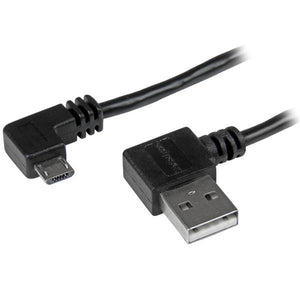 StarTech.com Cable de 2m Micro USB con conector acodado a la derecha Cables USB USB 2.0 USB A 2 m