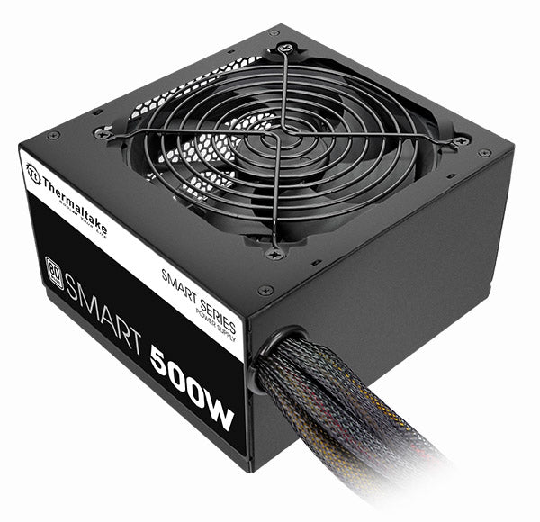 Thermaltake Smart unidad de fuente de alimentación 500 W 24-pines ATX ATX Negro, 100 - 240 V, Activo