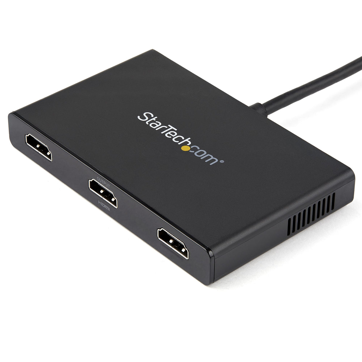 StarTech.com Concentrador MST - Mini DisplayPort a 3x HDMI divisores de vídeo Mini DisplayPort 3x HDMI 3 Negro