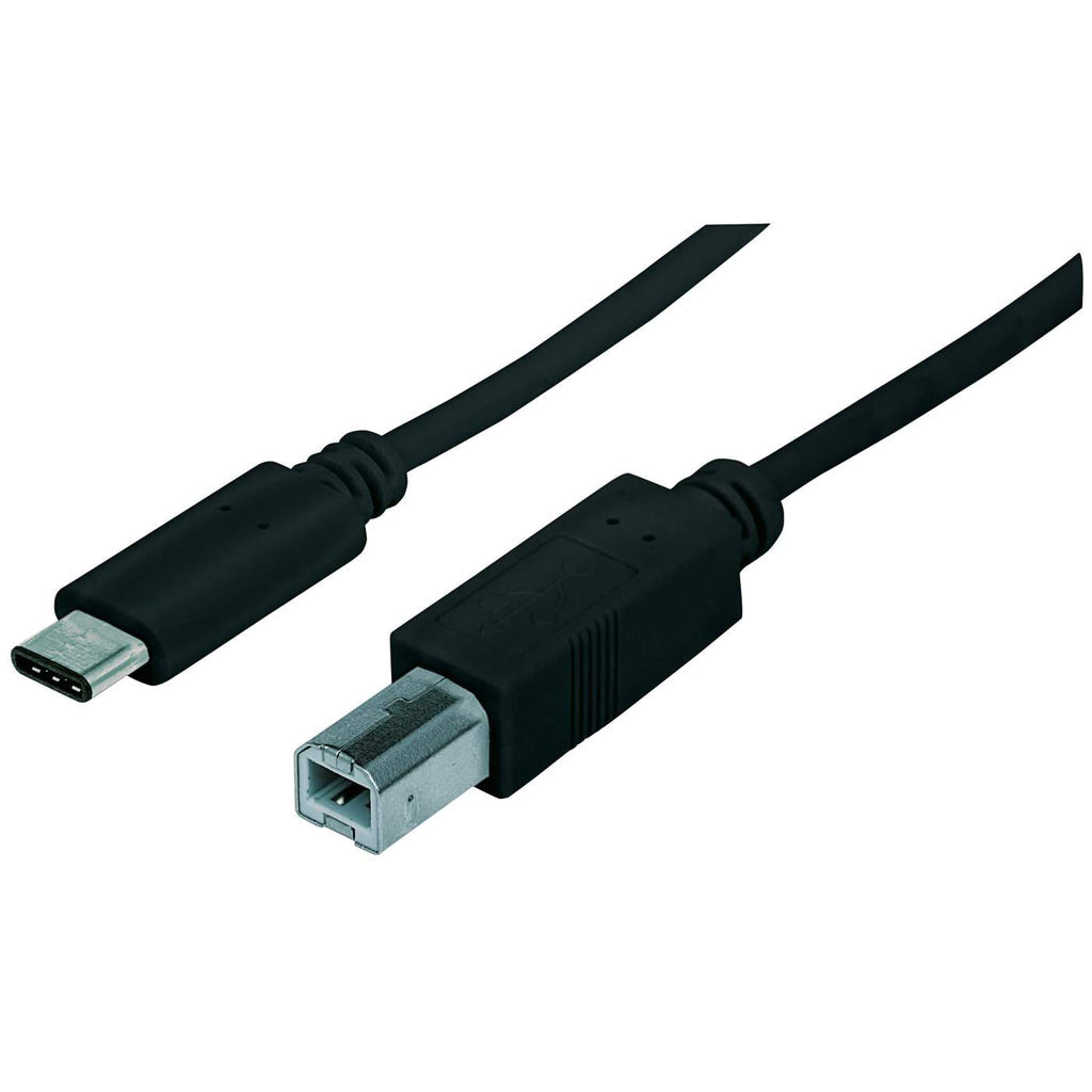 Manhattan Cable para Dispositivos USB C de Alta Velocidad Cable USB 2.0 USB C USB B Macho/Macho