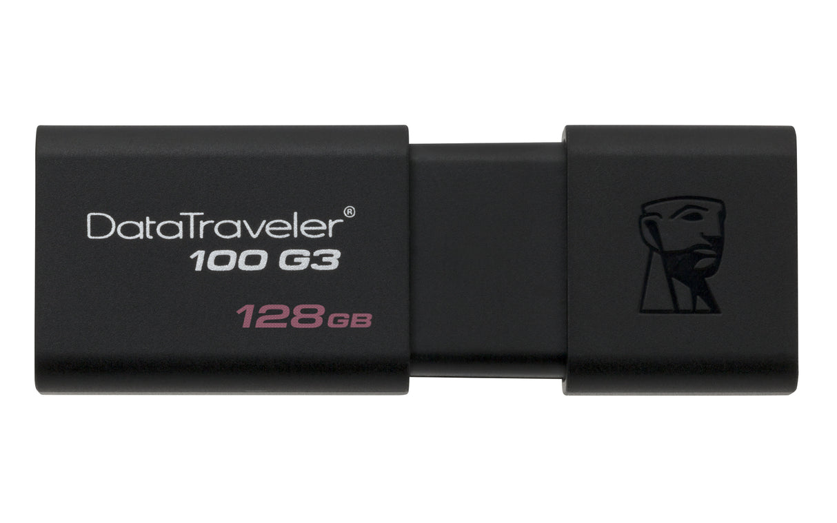 Kingston Technology DataTraveler 100 G3 Memoria Flash 128 GB USB tipo A 3.2 Gen 1 (3.1 Gen 1) 100 MB/s
