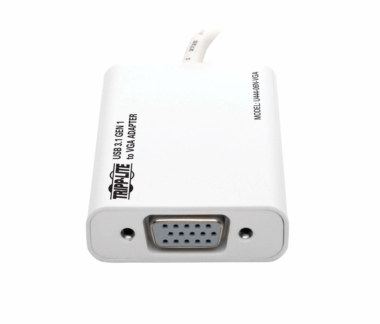 Tripp Lite U444-06N-VGA Adaptador de USB 3.1 Gen 1 USB-C a VGA (M/H), Compatible con Thunderbolt 3, 2048 x 1152 (1080p)