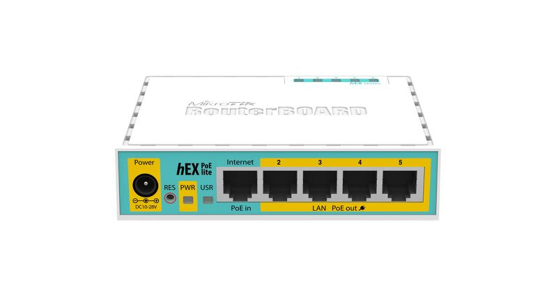 RB750UPr2, RB 5 Eth 64MB RAM 400Mhz CPU PoE 2-5 Eth USB