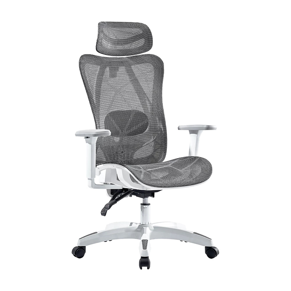 Acteck Floe Plus EC727, Gris, Blanco, Gris, AC-940290 | Sillas para oficina y computadora