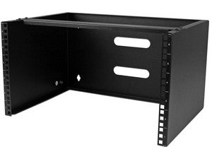 Soporte de Montaje en Pared 6U, 12" de Profundidad, para Panel de Conexión Ethernet