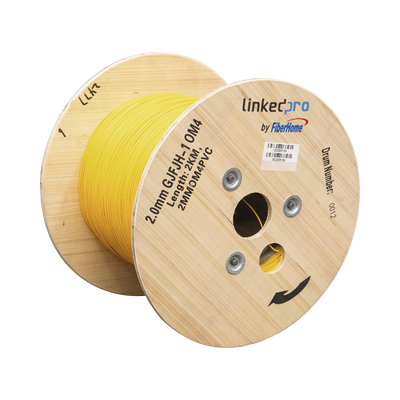 Linkedpro By Epcom Cable de Fibra Óptica Multimodo / OM4 / Simplex 2MMOM4PVC