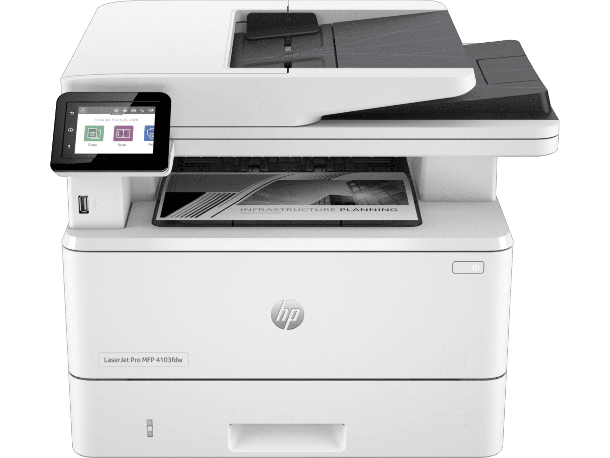 Multifuncional Hp Laserjet Pro 4103Fdw Monocromática FullOffice.com