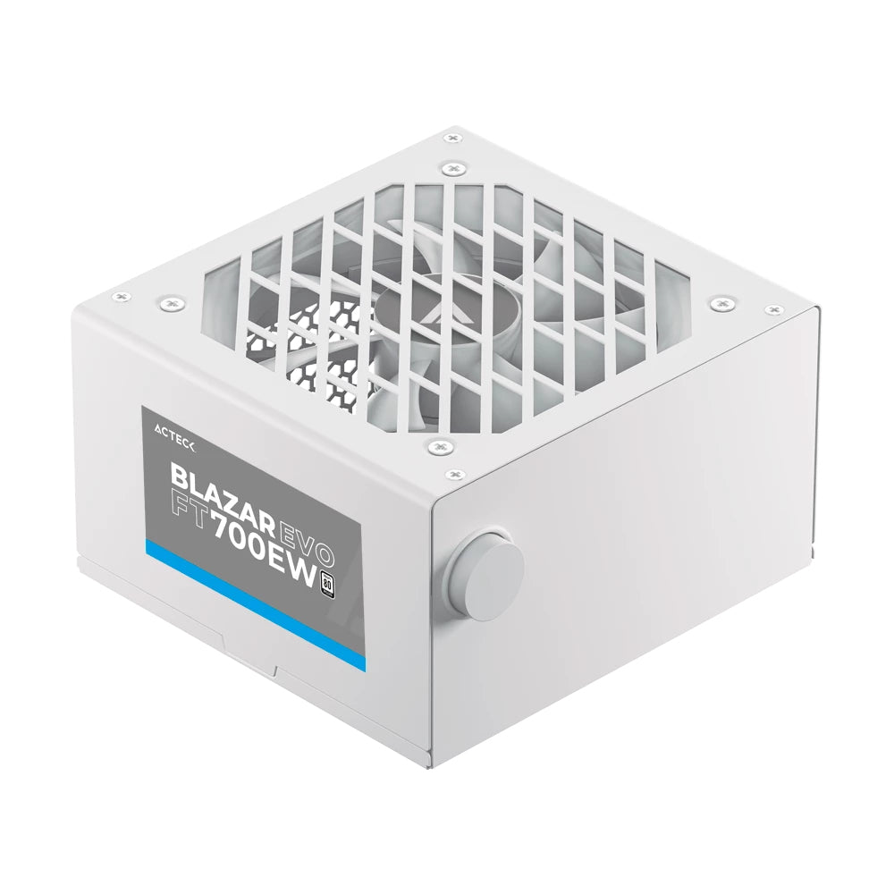 Fuente de Poder ACTECK Blazar Evo FT700EW ATX 700W / 1x20+4 pin + 1xEps 4+ pin 4 + 2xPcie 6+2 pin + 3xSata + 2xMolex 4 p
