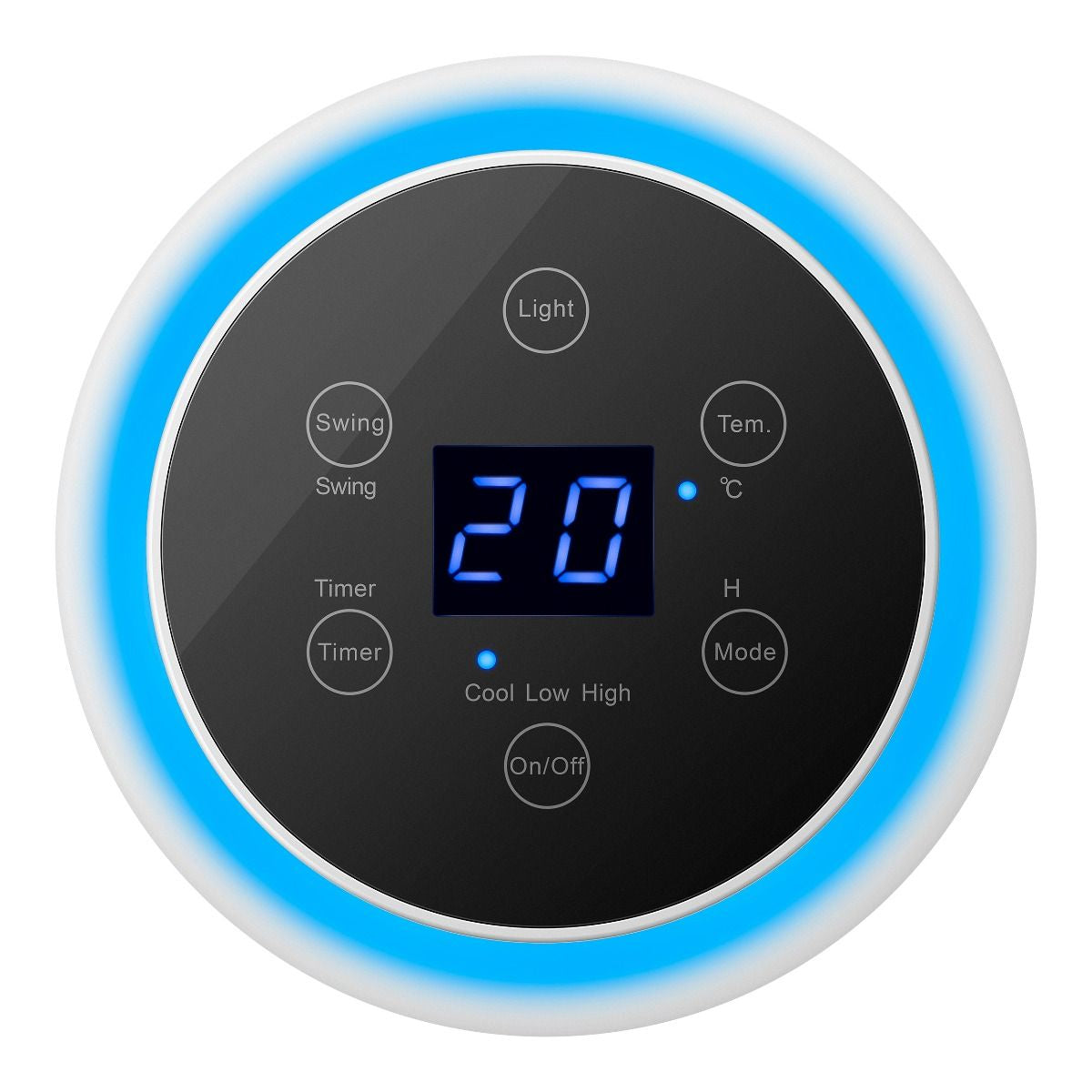 Steren SHOME-HEAT calefactor eléctrico Interior Negro, Blanco 1500 W Ventilador eléctrico de calentador de ambiente