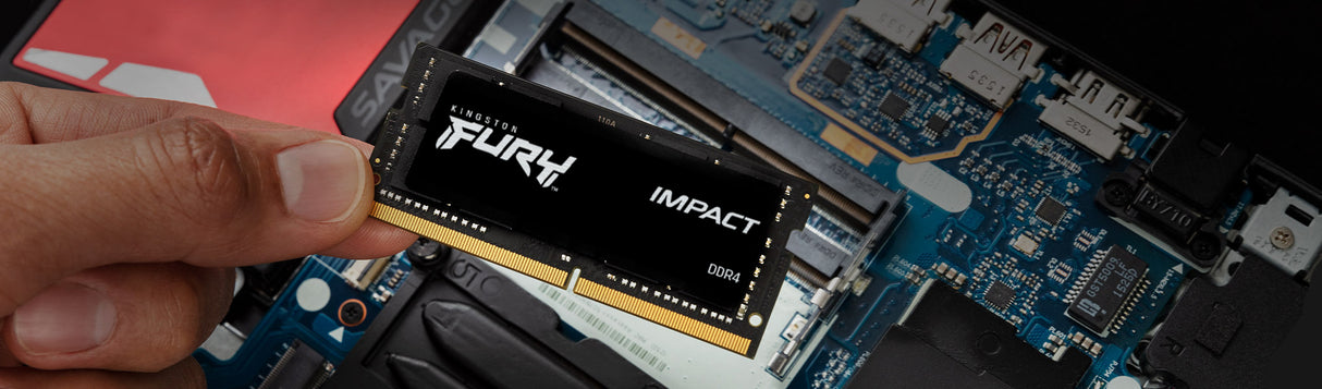 Kingston Technology 8GB 3200MT/s DDR4 CL20 SODIMM FURY Impact Memoria RAM 20 8 GB 1 x 8 GB DDR4