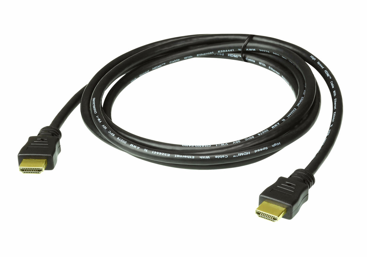 ATEN Cable HDMI True 4K de alta velocidad con Ethernet de 2 m