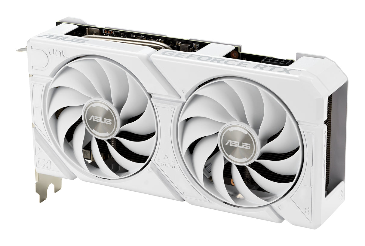 ASUS DUAL-RTX4060-O8G-EVO-WHITE tarjetas gráficas Si 3072 NVIDIA GeForce RTX 4060