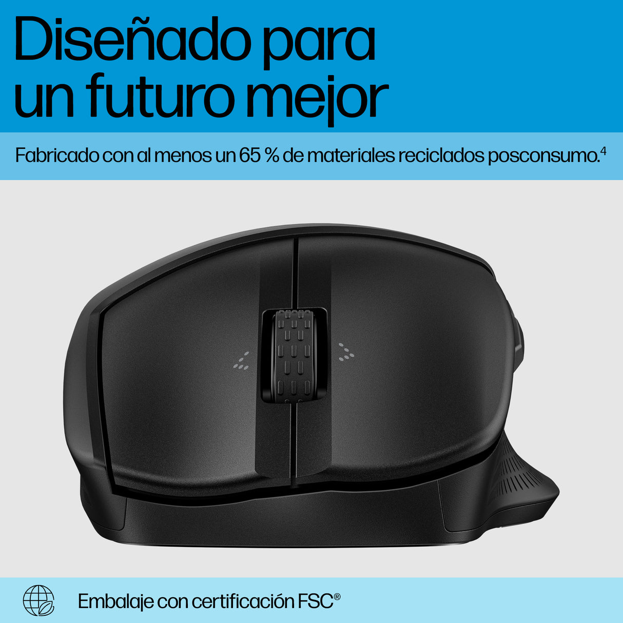 HP Ratón de modo dual HP 685 Comfort Ratones Hogar Wi-Fi mano derecha