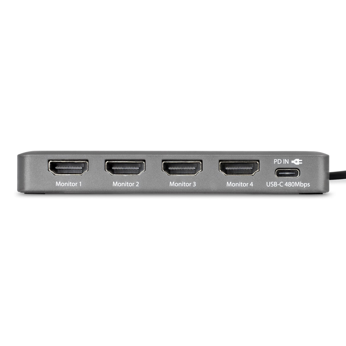 StarTech.com QUAD-USB-HDMI-ADAPT Bases para portátiles y replicadores de puertos Alámbrico USB 3.2 Gen 1 (3.1 Gen 1) Typ