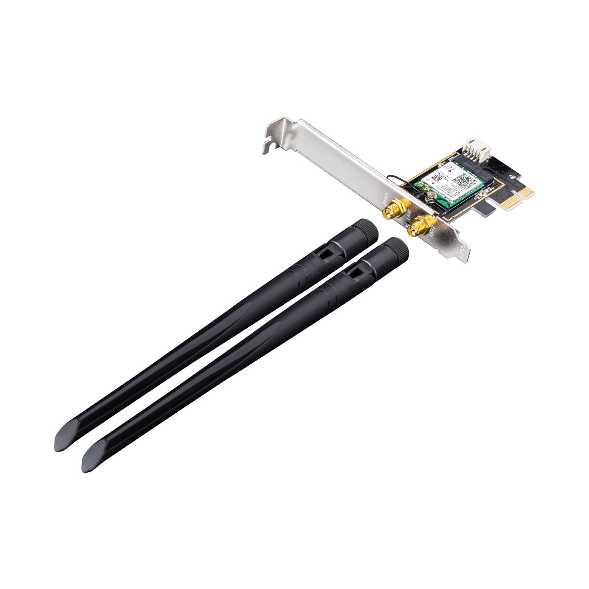 Cudy WE3000 tarjeta de red Interno WLAN / Bluetooth 2400 Mbit/s, Inalámbrico, PCI Express, Wi-Fi 6E (802.11ax)