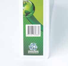 Techmakro KITCARP4-1ECO carpeta Cloruro de polivinilo (PVC) Blanco Carta, Folder de archivo convencional, Mate, 250 hoja