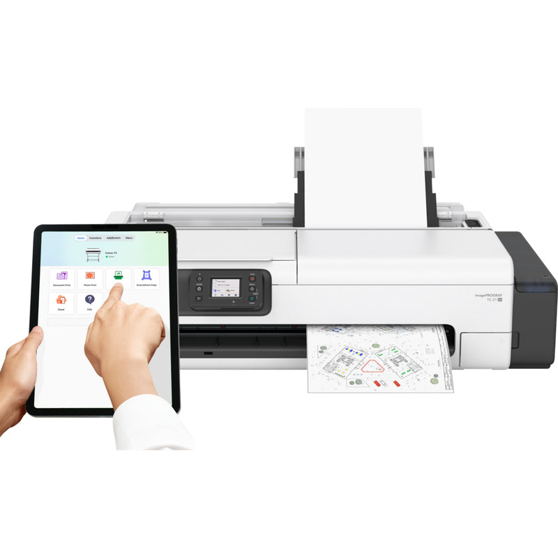 Canon imagePROGRAF TC-21M Impresora Inyección de tinta WiFi Negro, Blanco