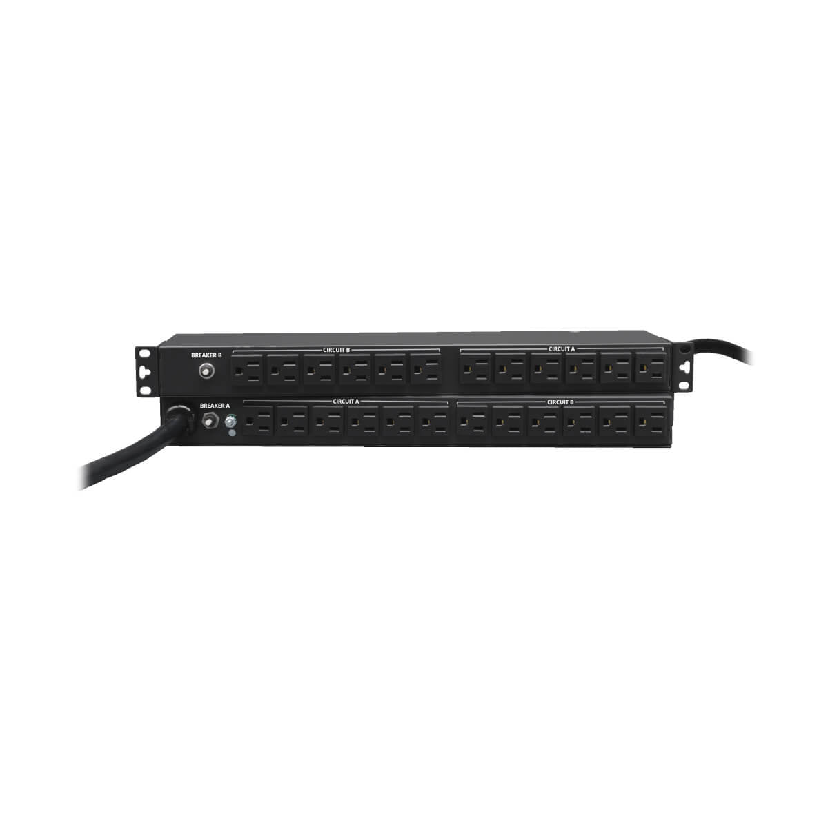 Tripp Lite PDU2430 PDU Básico Monofásico de 2.9kW 120V, 24 Tomacorrientes NEMA 5-15R, Entrada NEMA L5-30P, Cable de 4.57