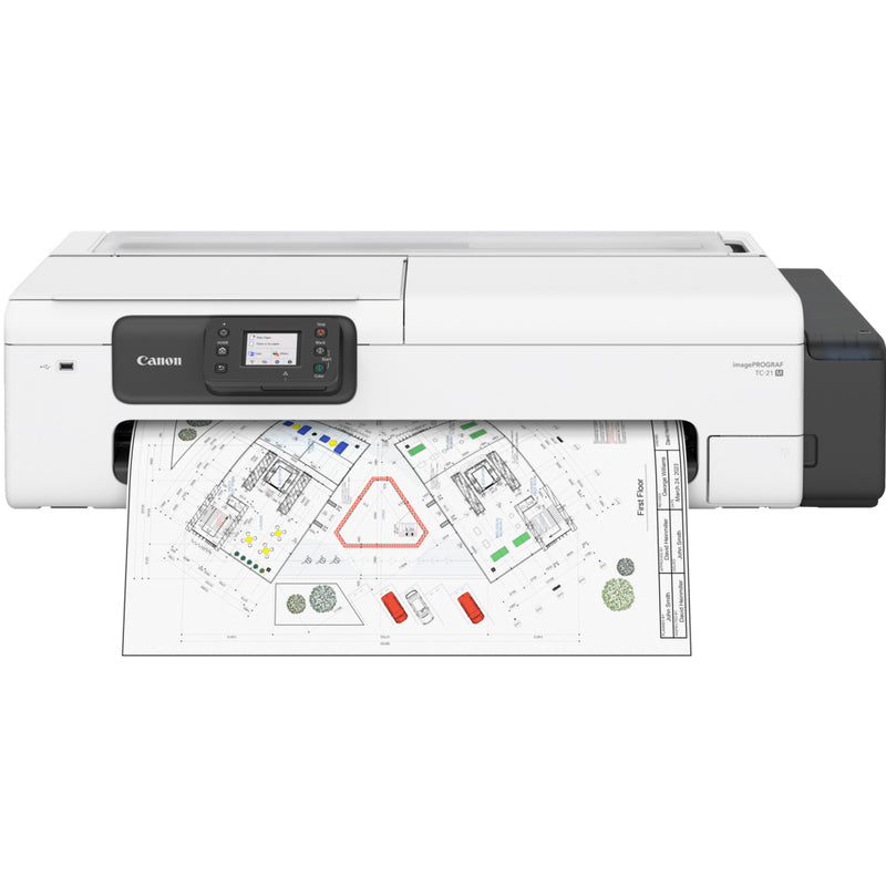 Canon imagePROGRAF TC-21M Impresora Inyección de tinta WiFi Negro, Blanco