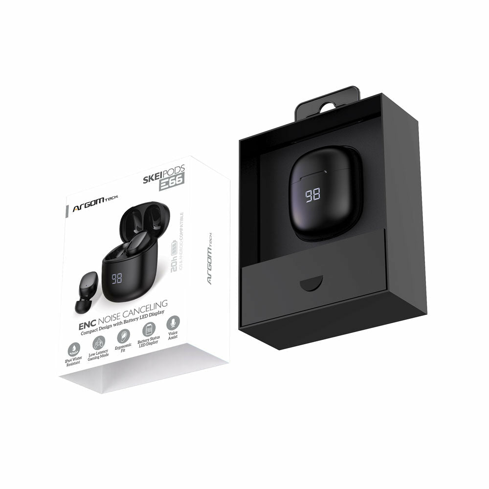 ArgomTech SkeiPods E66 Auriculares True Wireless Stereo (TWS) Dentro de oído Llamadas/Música/Deporte