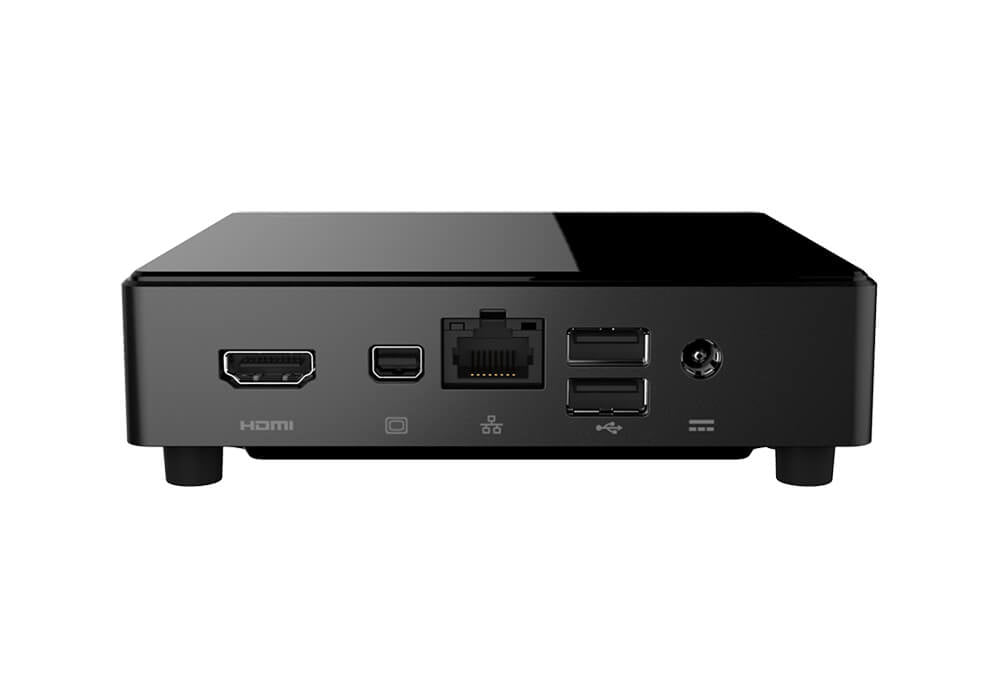 ECS LIVA Z3 Intel® Celeron® N N5100 4 GB DDR4-SDRAM 64 GB eMMC Windows 11 Pro Mini PC Negro, 1.1 GHz