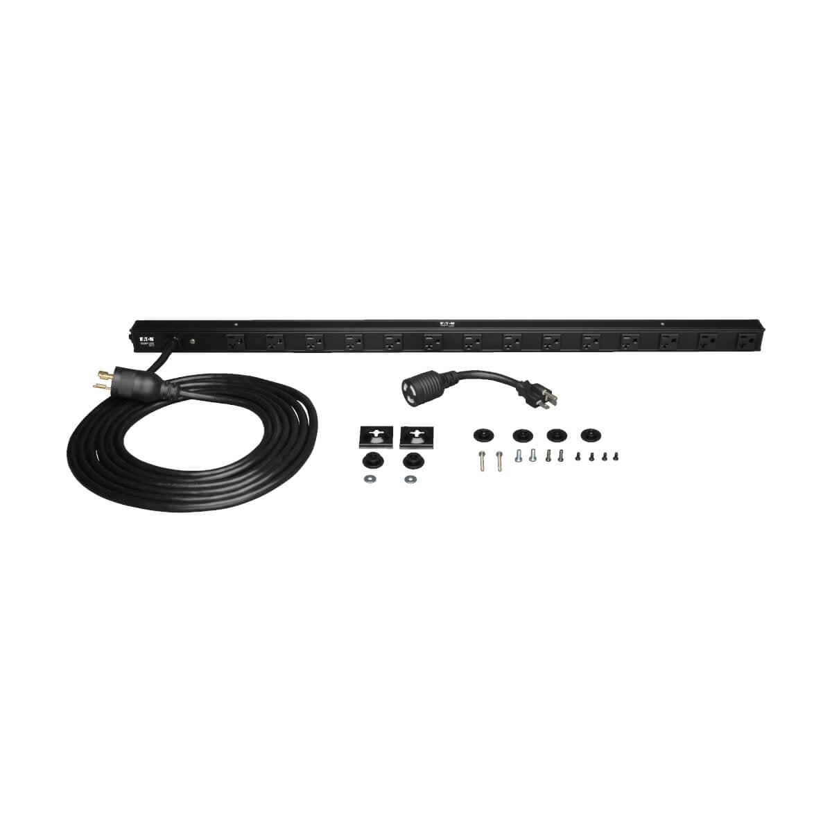 Tripp Lite PDUV20 PDU Básico Monofásico de 1.9kW 120V, 14 Tomacorrientes NEMA 5-15/20R, Entrada NEMA L5-20P con Adaptado