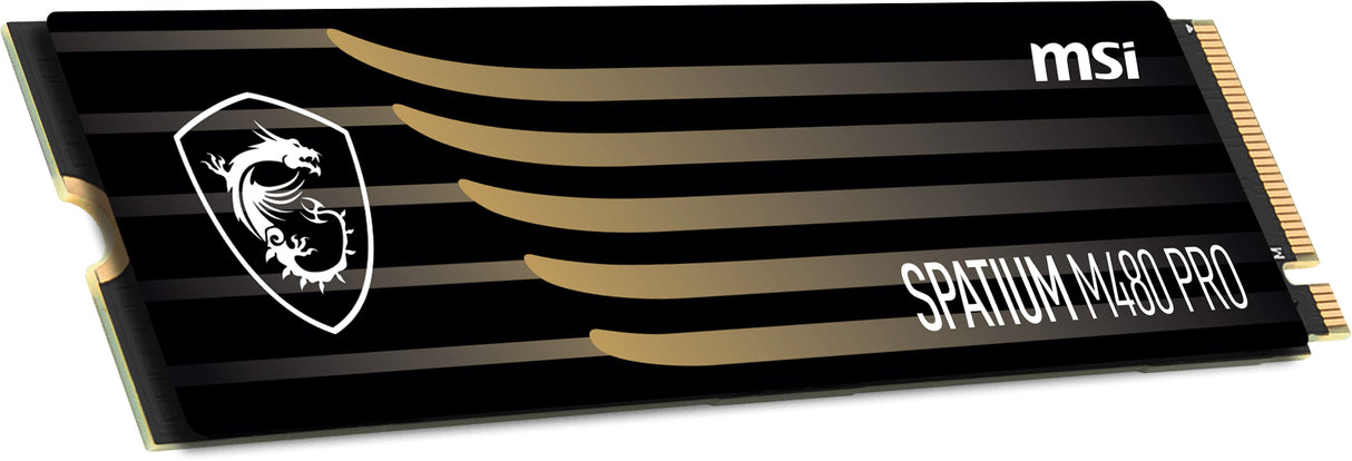 MSI Spatium M480 PRO PCIe 4.0 NVMe M.2 1TB unidades internas de estado sólido 1.4 1 GB M.2 PCI Express 4.0