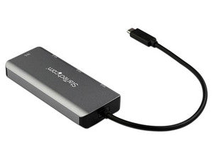 Concentrador Startech HB31C2A2CB USB 3.1, 4 Puertos, 10Gbps, Tipo-C