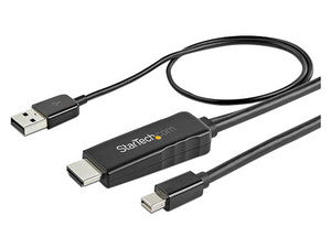 Cable Convertidor StarTech HDMI a Mini DisplayPort, 2m, Resolución 4K, Conector HDMI a Mini DisplayPort