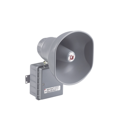 Altavoz amplificado SelecTone® de 15 W, para ubicaciones peligrosas Aprobado por CSFM y listado UL y cUL , 120 Vca, gris